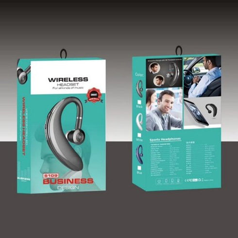 Casca handsfree S109 Bluetooth, Business design, Negru